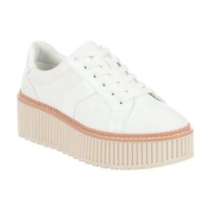 DV BY Dolce Vita Bubbles Platform Sneakers White Women’s 8.5